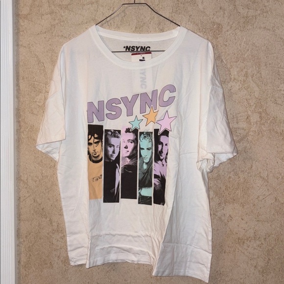 NSYNC Ladies Short Sleeve Band Tee - Picture 2 of 8